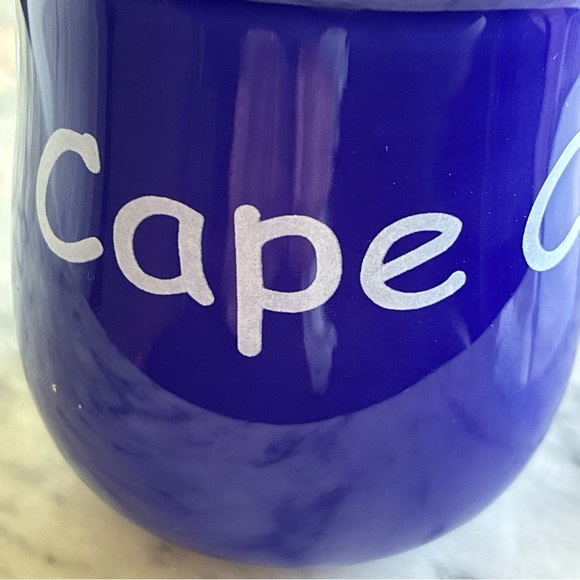 rare and unique Colbalt Mug with a Cape Cod shape handle. - Picture 6 of 8